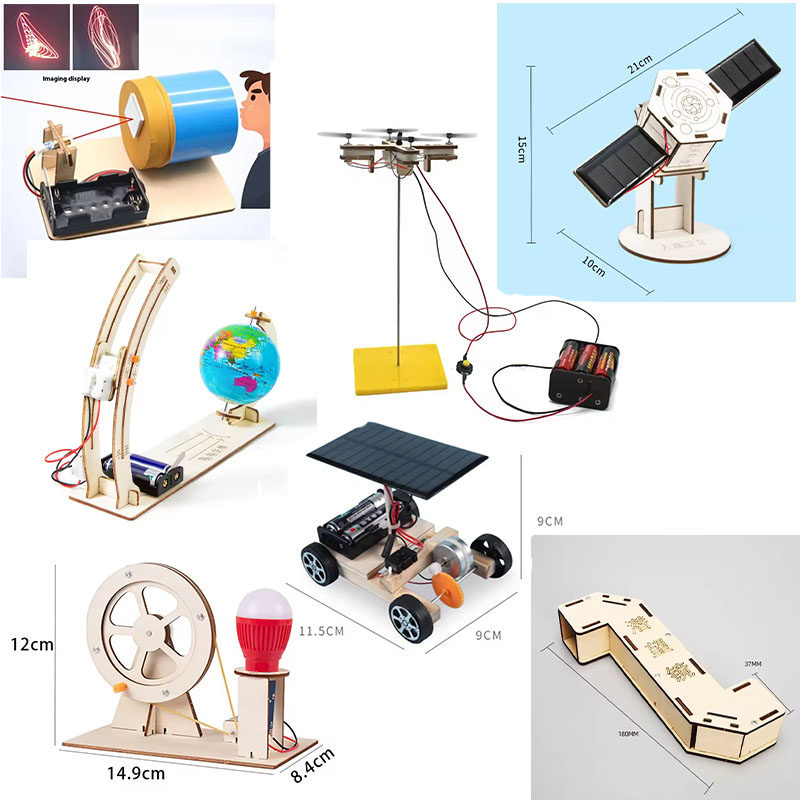 Science Project Kit - Mainan Sains DIY Anak-anak Kit Percobaan