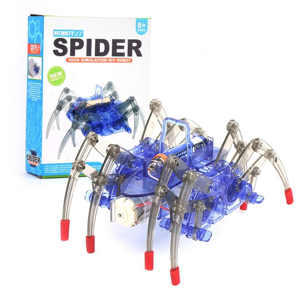 Science Project Kit - Kit Robot Laba-laba Bionik Elektrik DIY