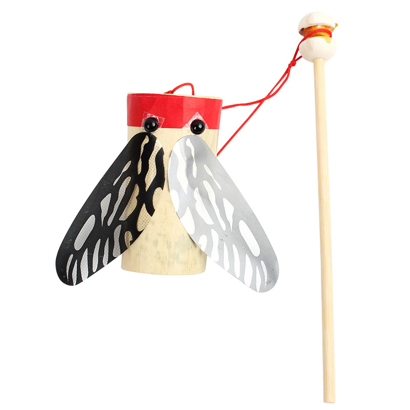Science Project Toys Making - Bambu Cicada mainan pembuatan suara DIY