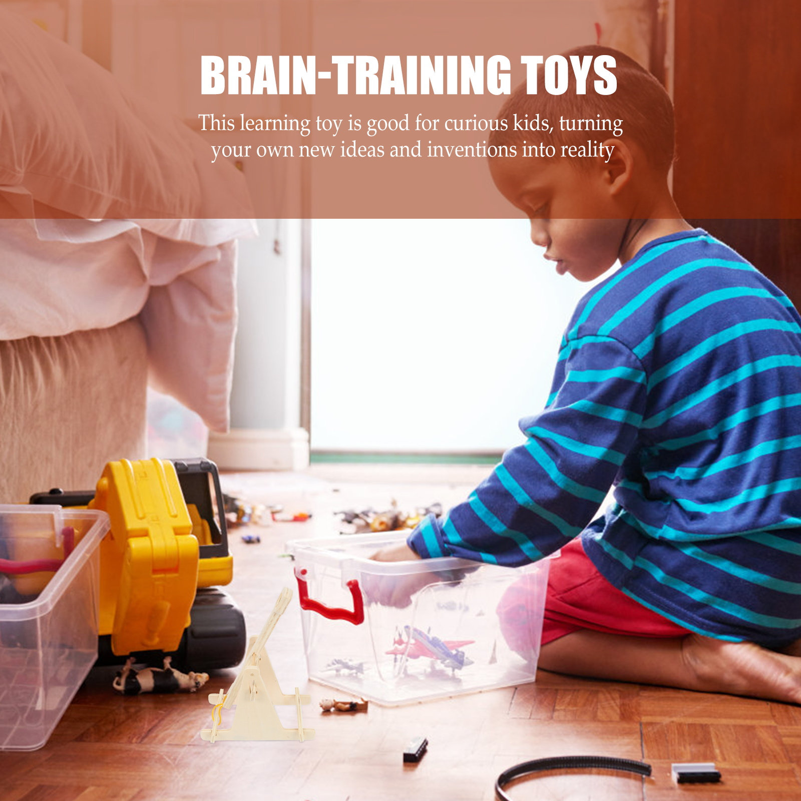 2Pcs Kit Perakitan DIY Katapel - Science Project Kit ulasan dan harga