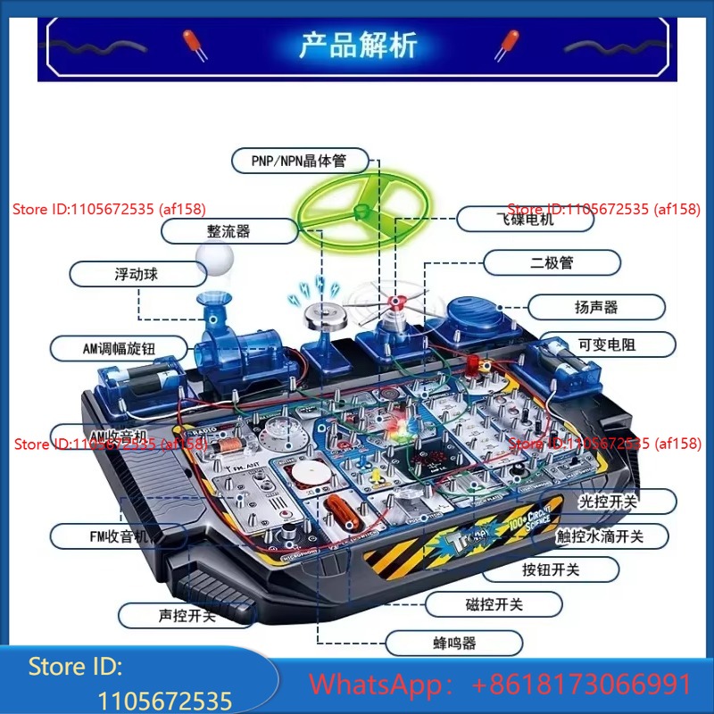 Satu set lengkap mainan puzzle - Science Toy ulasan dan harga