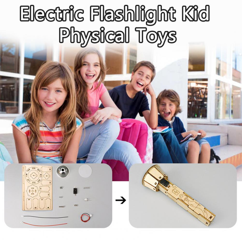 Kit Puzzle Senter Kayu DIY STE - Science Project Kit ulasan dan harga