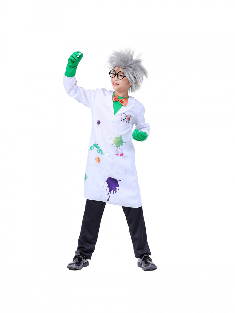 Kostum Ilmuwan Gila Halloween  - Science Nursery ulasan dan harga