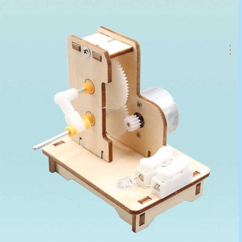 Generator tangan Mini DIY, Kit - Science Project Kit ulasan dan harga