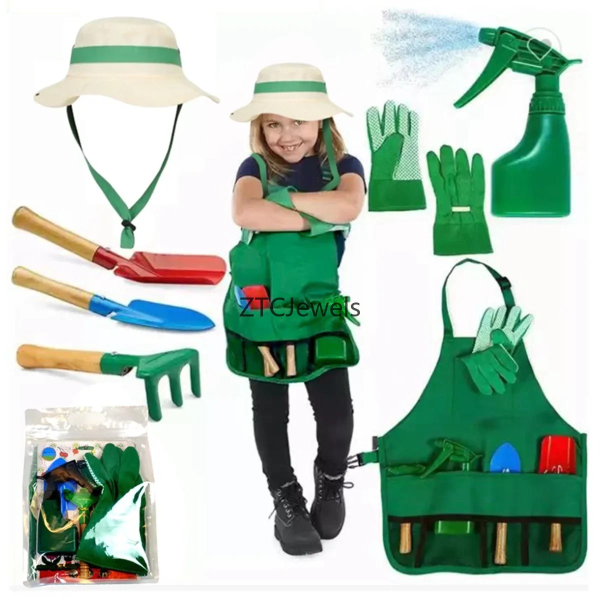 Set Alat Apron Kebun Anak deng - Science Toy ulasan dan harga