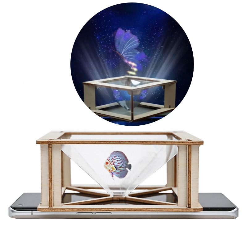 Kit Proyektor Holografik 3D DI - Science Project Kit ulasan dan harga