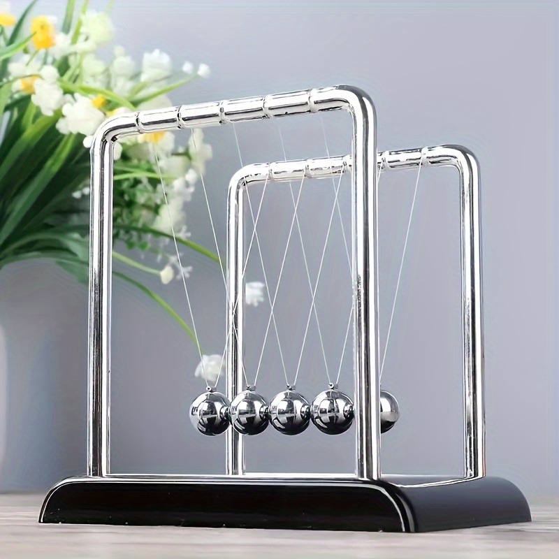 Ornamen Desktop Logam Buaian N - Newton Cradle Large ulasan dan harga