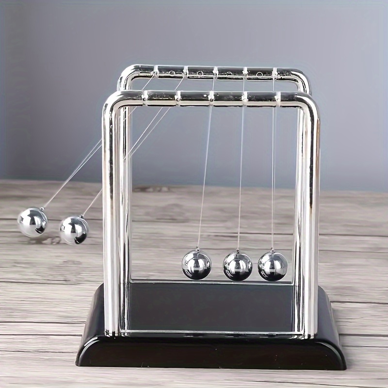 Ornamen Desktop Logam Buaian N - Newton Cradle Large ulasan dan harga