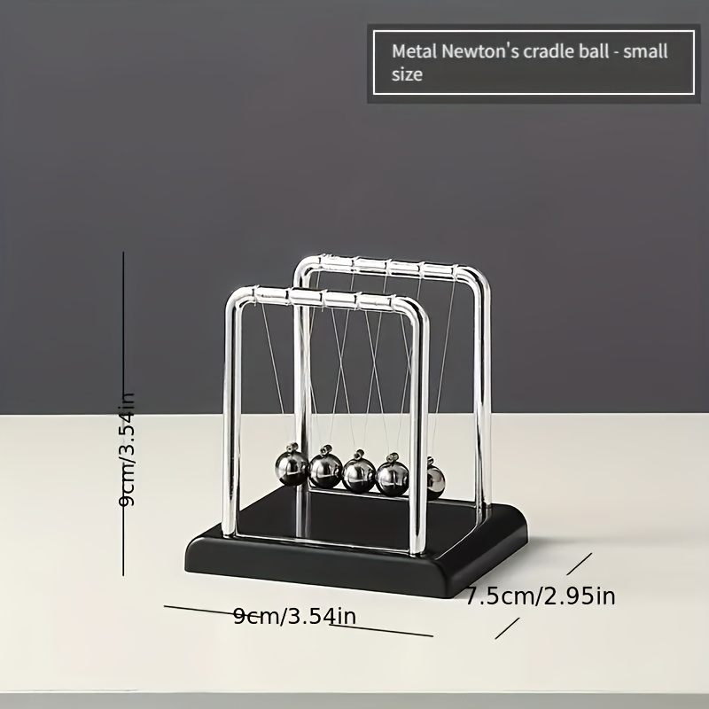 Ornamen Desktop Logam Buaian N - Newton Cradle Large ulasan dan harga