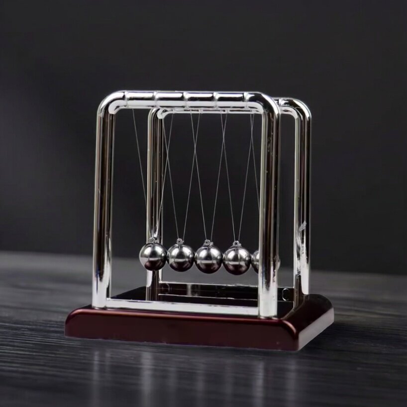 Newton Cradle Balance Pendulum - Newton Cradle Large ulasan dan harga