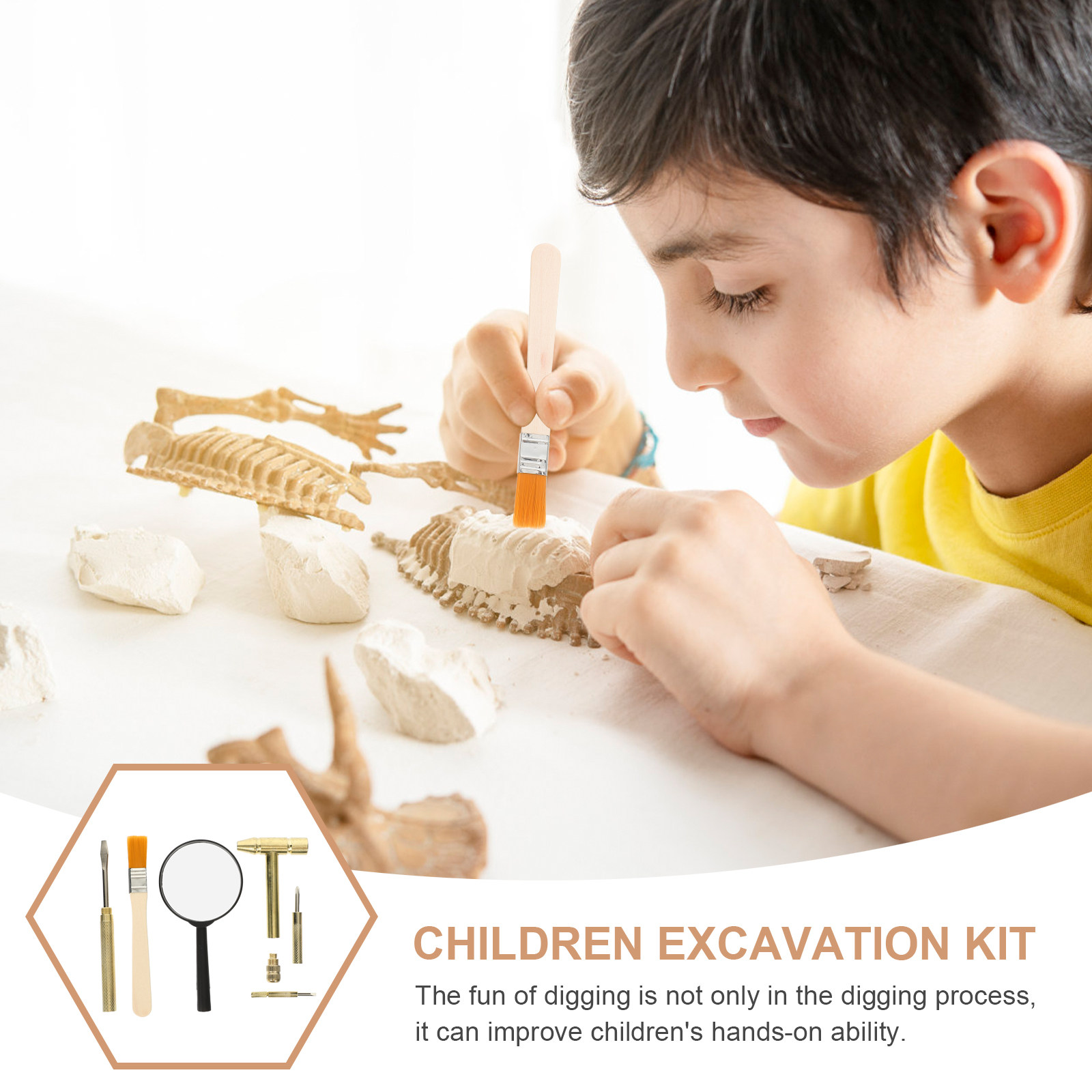 1Set Alat Penggalian Anak Set  - Science Toy ulasan dan harga