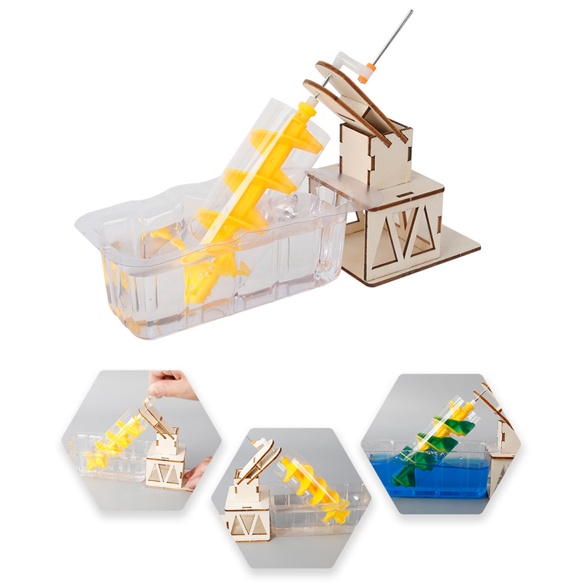 Percobaan Ilmiah Roda Air Arch - Science Project Kit ulasan dan harga